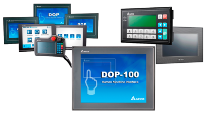 linha de produto DOP IHM da Delta eletronic