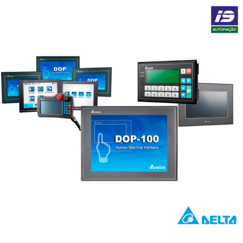 linha de produto DOP IHM da Delta eletronic
