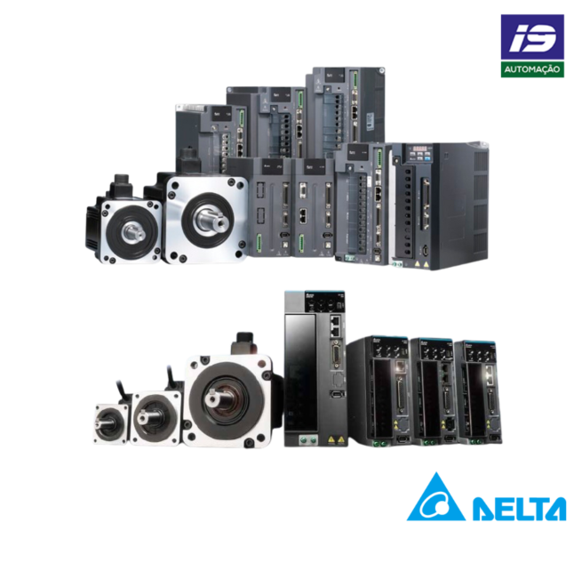 Servo acionamento da Delta eletronic